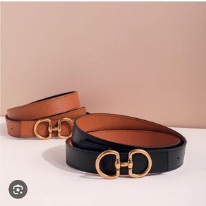 Edited Pieces reversible belt